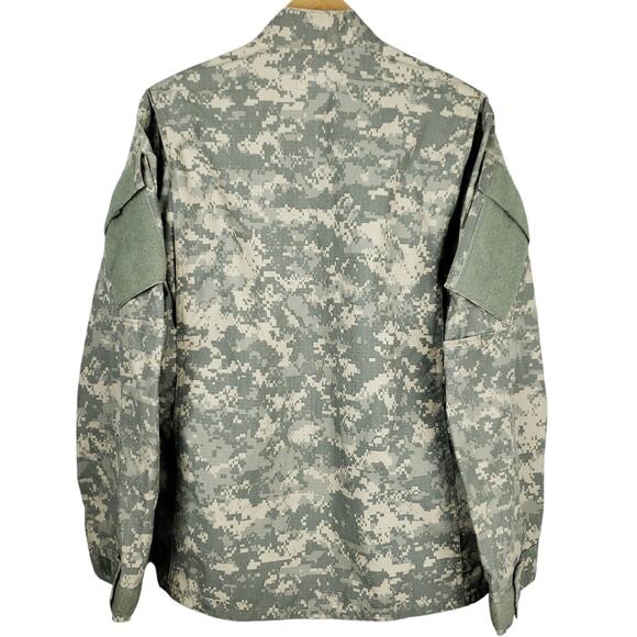 US Army ACU Combat Uniform Top Military UCP Digital Camo Sz Medium Foliage Green - Picture 9 of 12